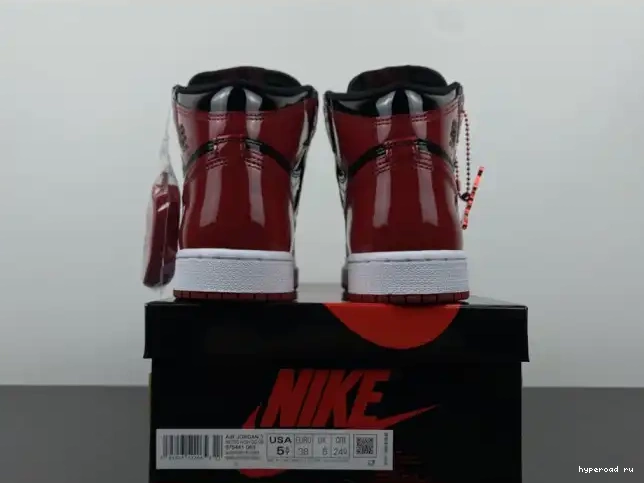 OG 555088-063 Bred Air 1 High Jordan Patent 0511
